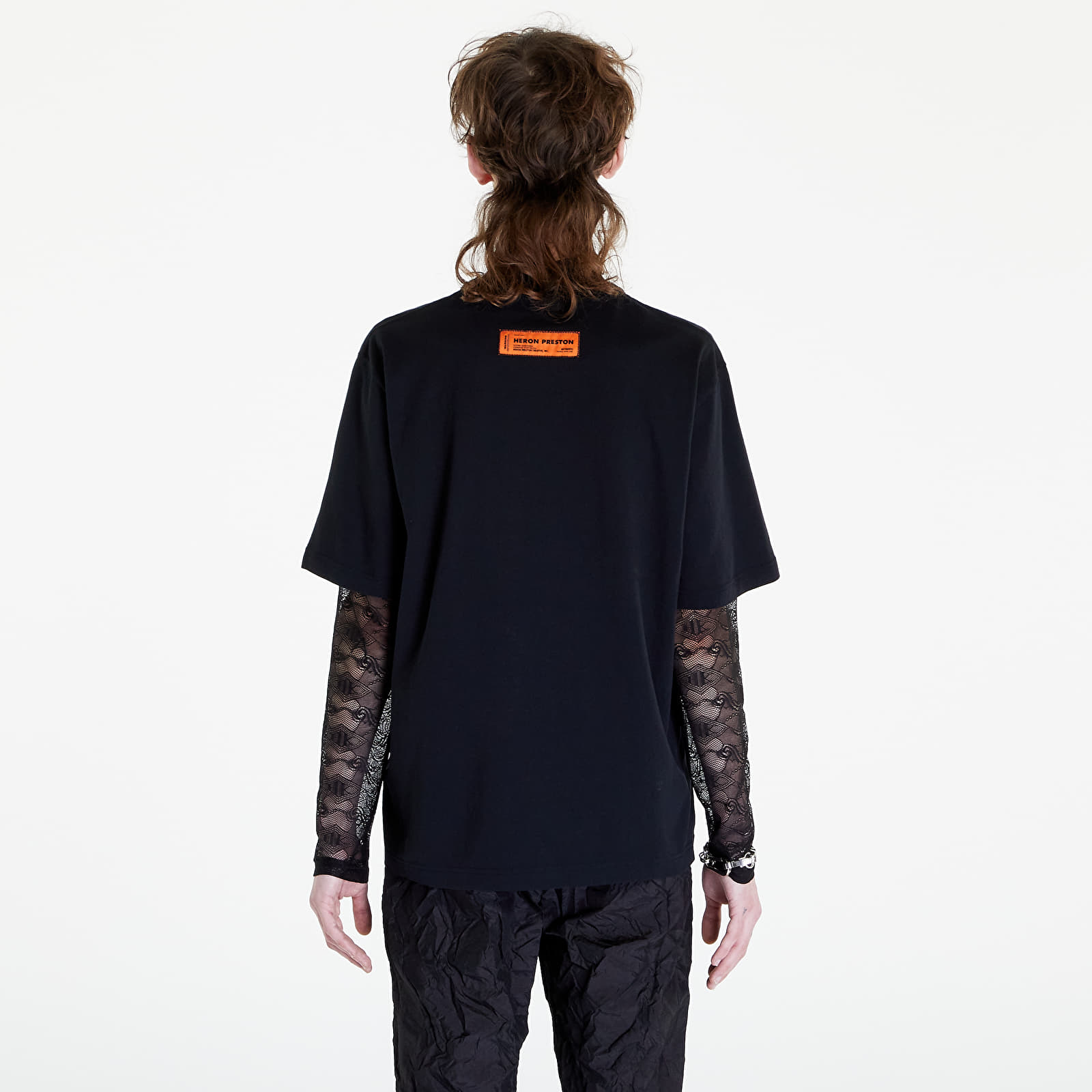 Camisetas Heron Preston Reg HPNY Short Sleeve Tee Black/ White