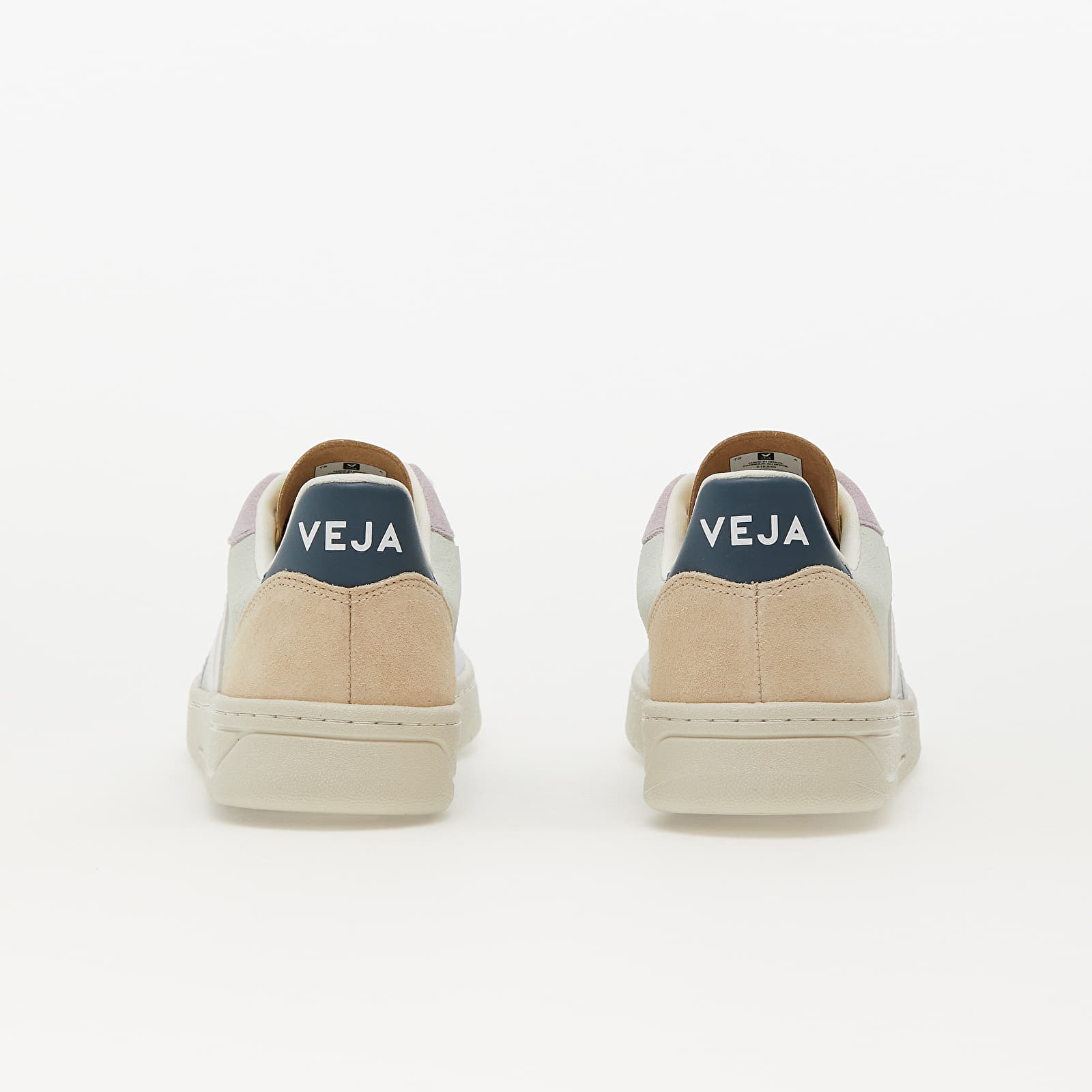 Női cipők Veja V-10 Suede Jade White/ Multico