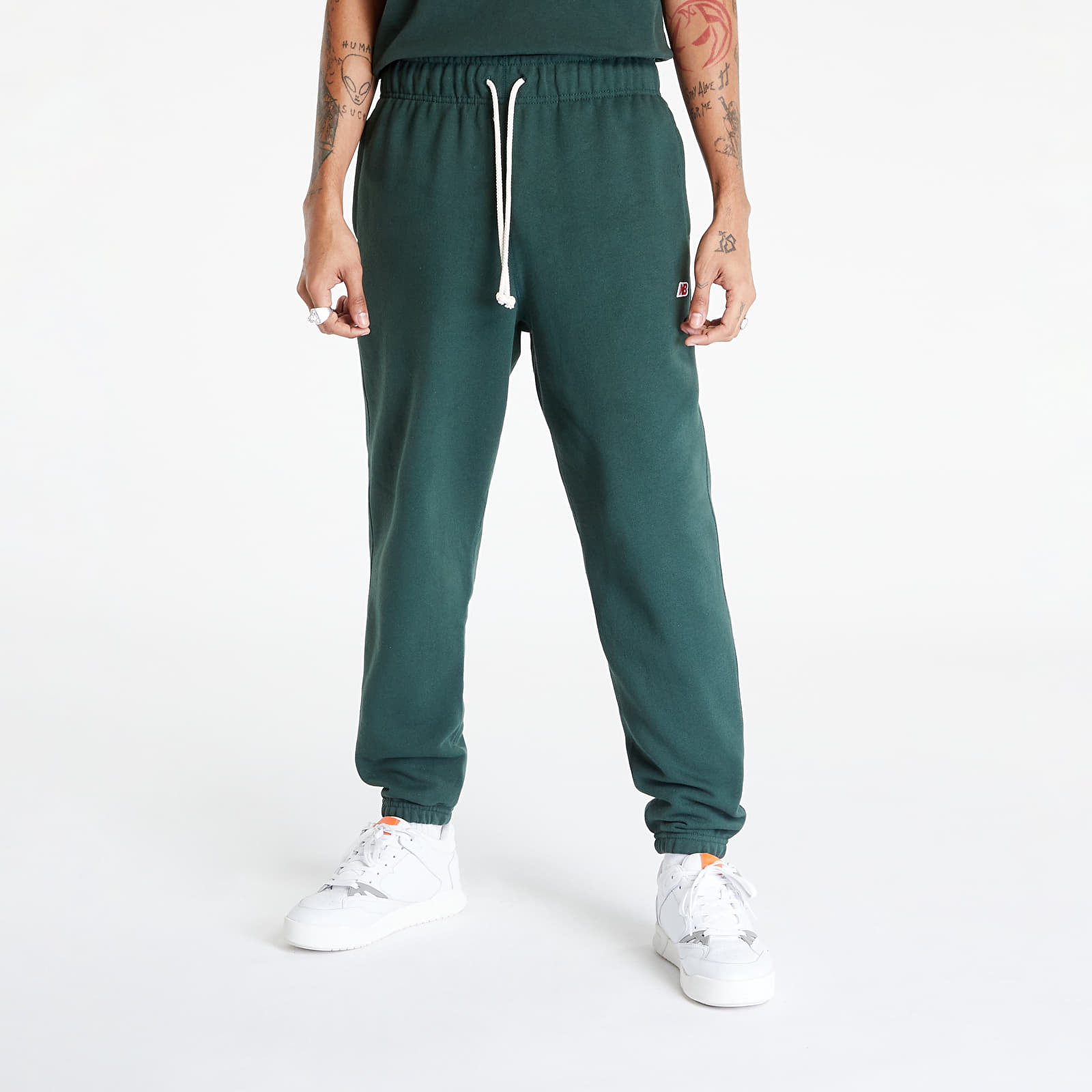 Hosen und Jeans New Balance Made In USA Sweatpant Midnight Green