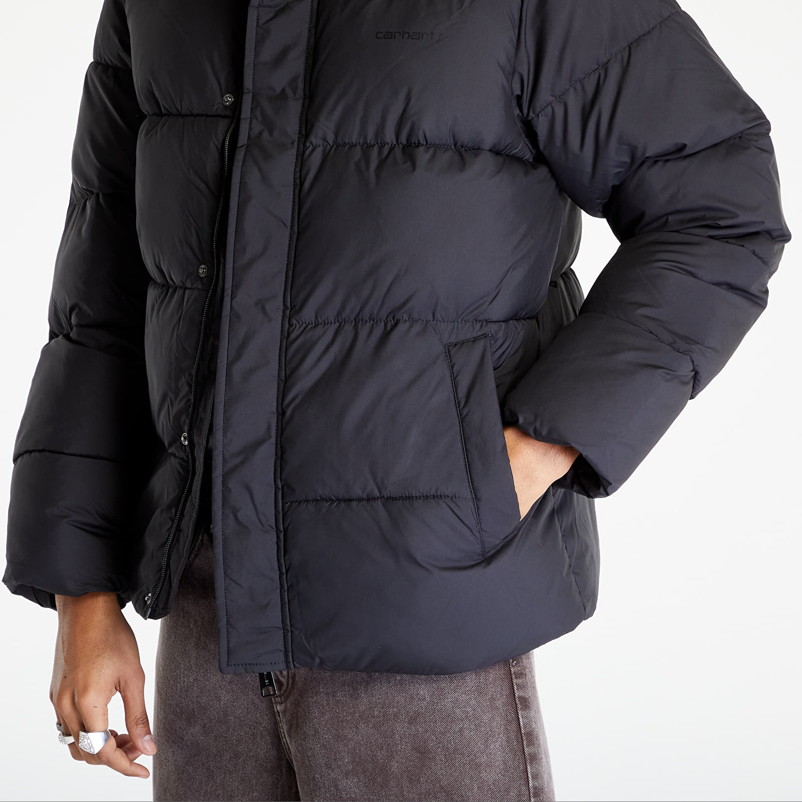 Carhartt wip deming jacket black outlet