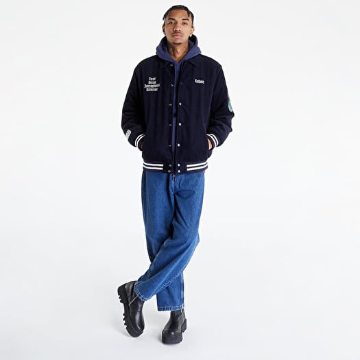 Jackets Carhartt WIP Letterman Jacket Dark Navy/ Wax | Footshop
