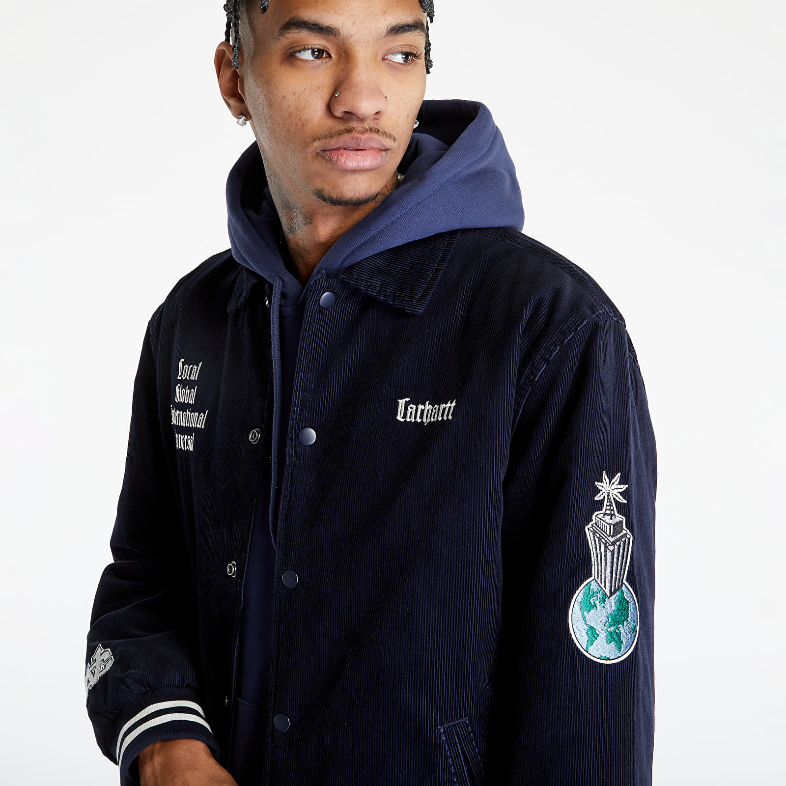 Carhartt letterman jacket shop