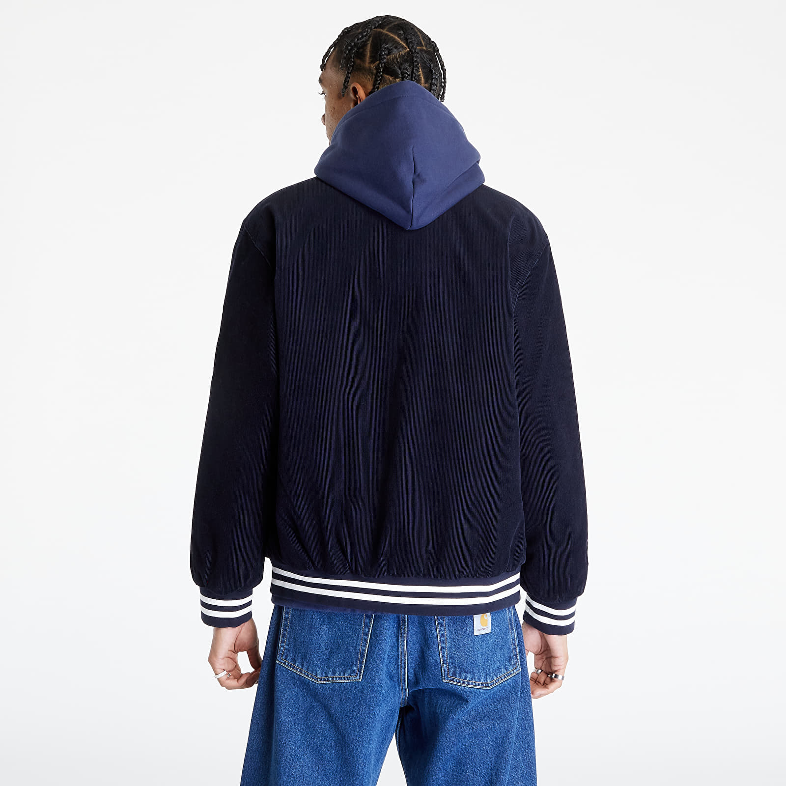 Chaquetas Carhartt WIP Letterman Jacket Dark Navy/ Wax