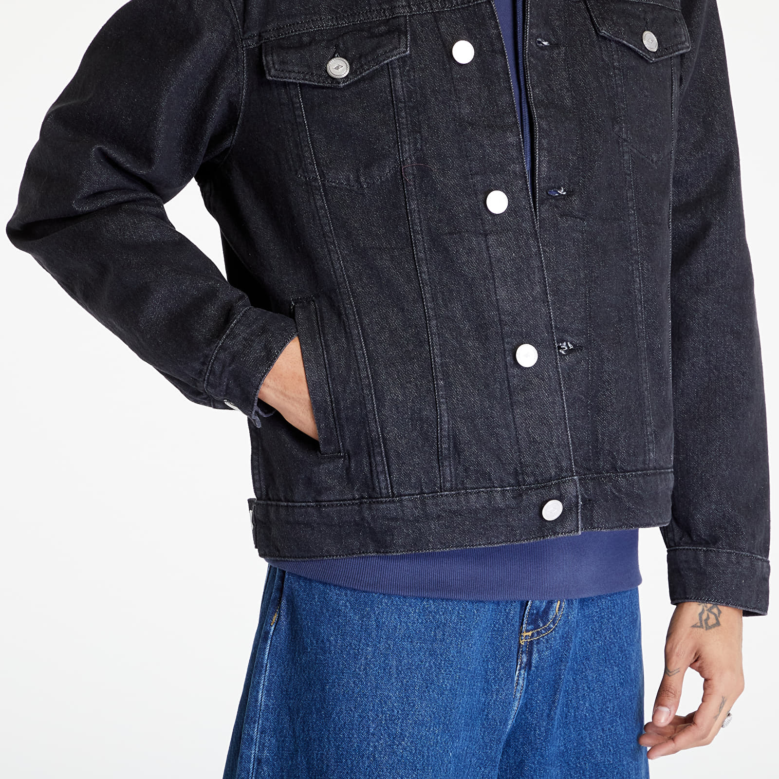 Jacken Han Kjöbenhavn Relaxed Denim Jacket Black