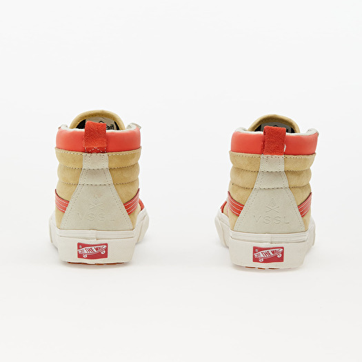 Vans beige rouge homme on sale