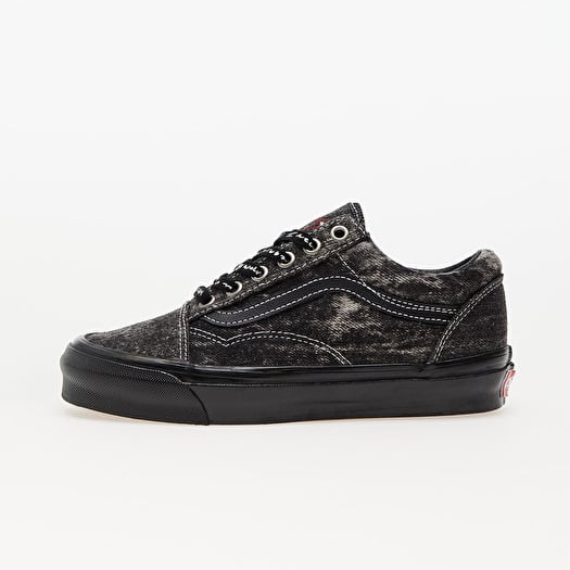 Men s shoes Vans Vault OG Old Skool LX Jim Goldberg Acid Wash Denim Footshop