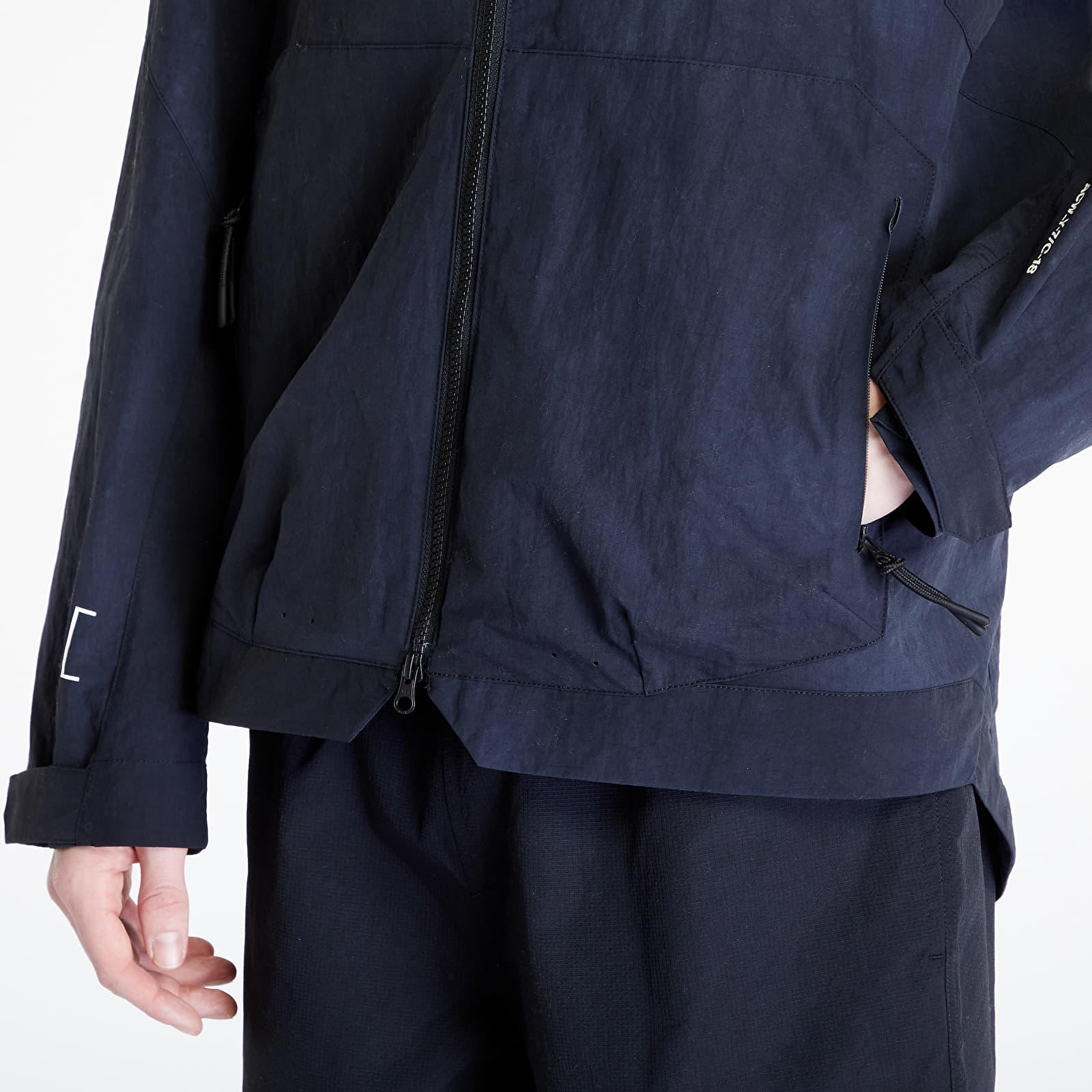 Jackets and Coats A-COLD-WALL* Irregular Dye Overshirt Black