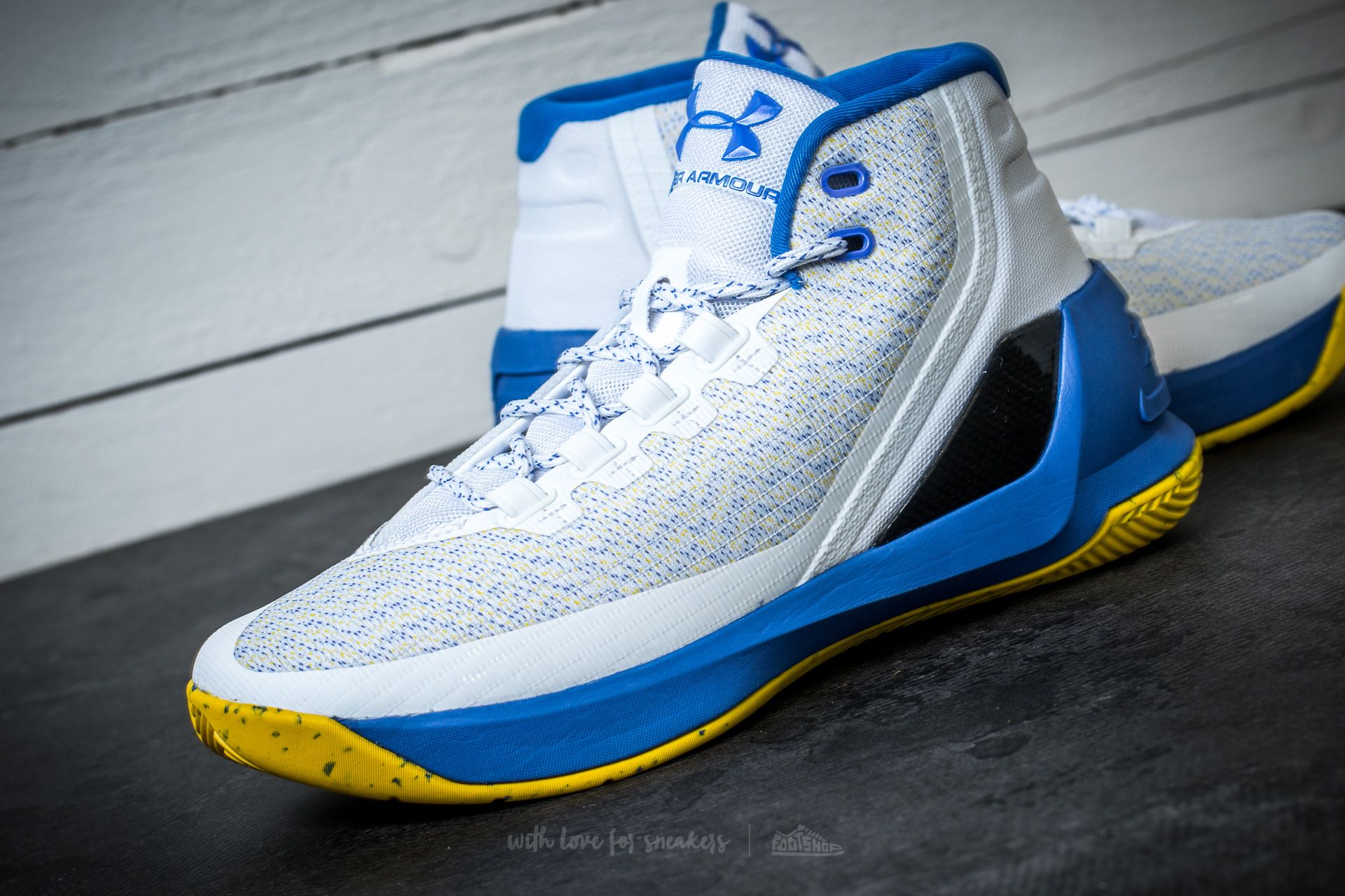 Curry 3 white and blue outlet