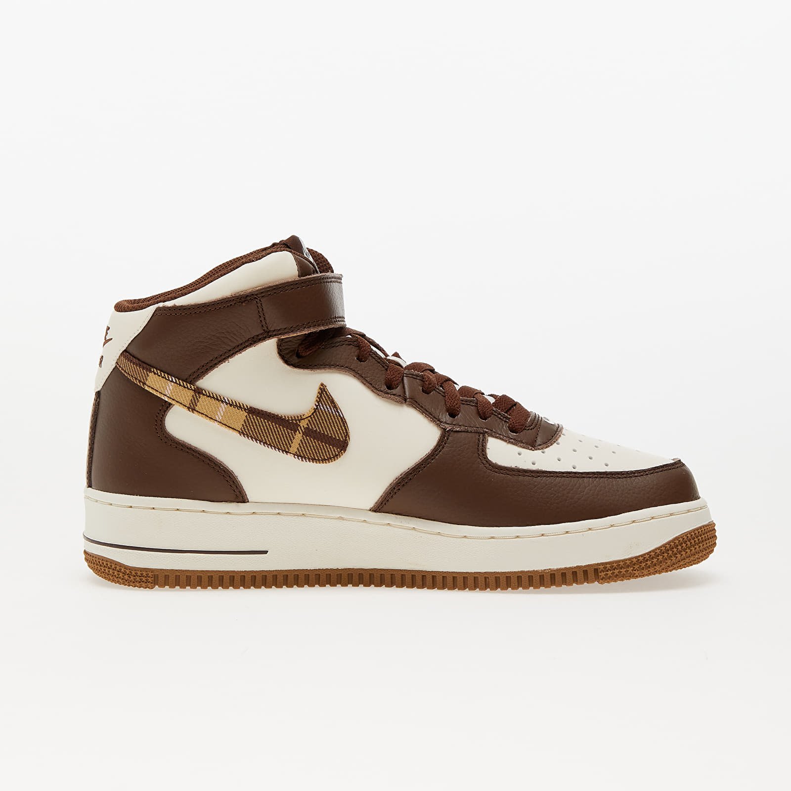 Herresko Nike Air Force 1 Mid '07 LX Pale Ivory/ Cacao Wow-Pink Bloom