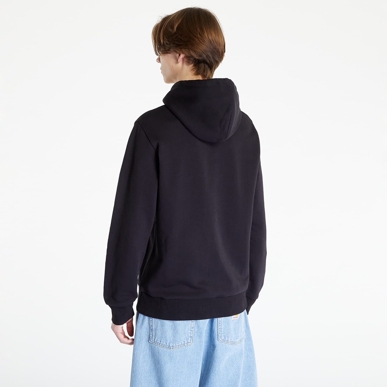 Hoodies and sweatshirts  Carhartt WIP Hooded Script Embroidery Sweat Black/ White