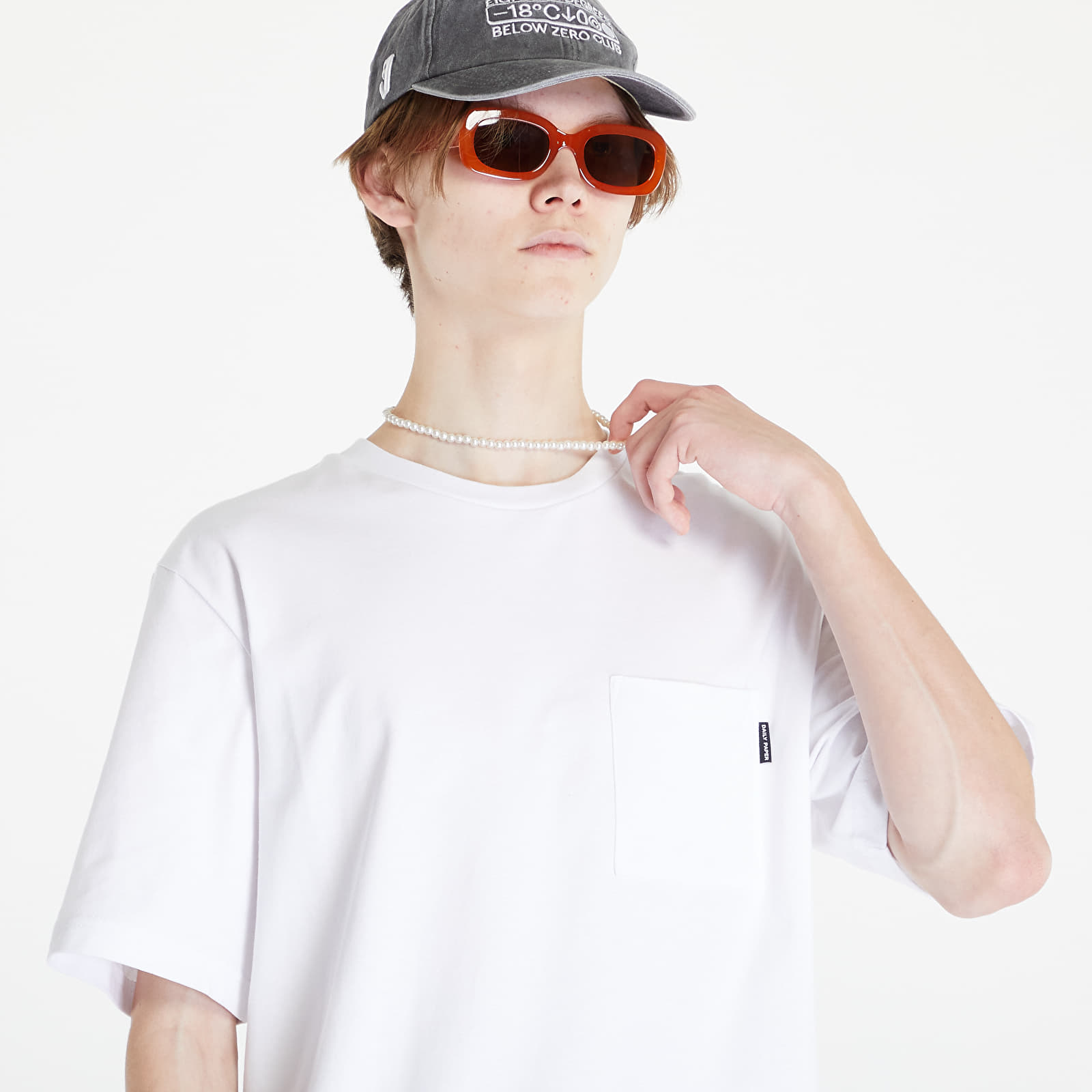 T-Shirts Daily Paper Njata Ss T-Shirt White