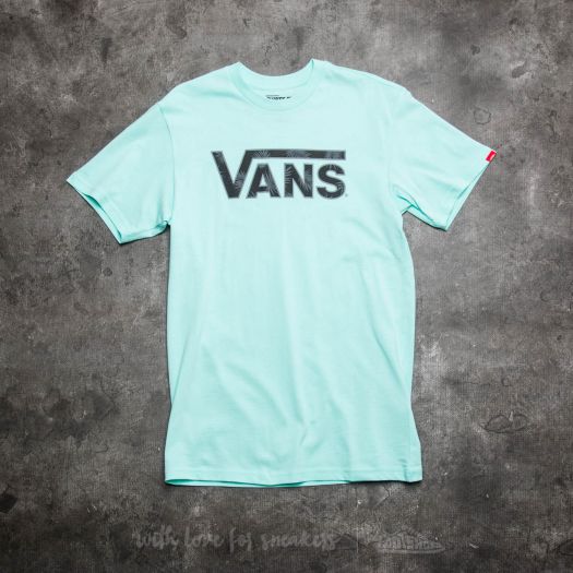 Mint green vans shirt online