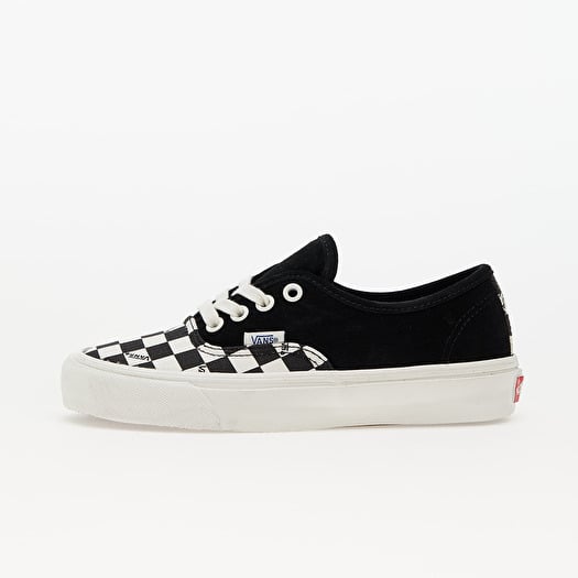 Men s shoes Vans Vault OG Authentic LX Suede Canvas Black