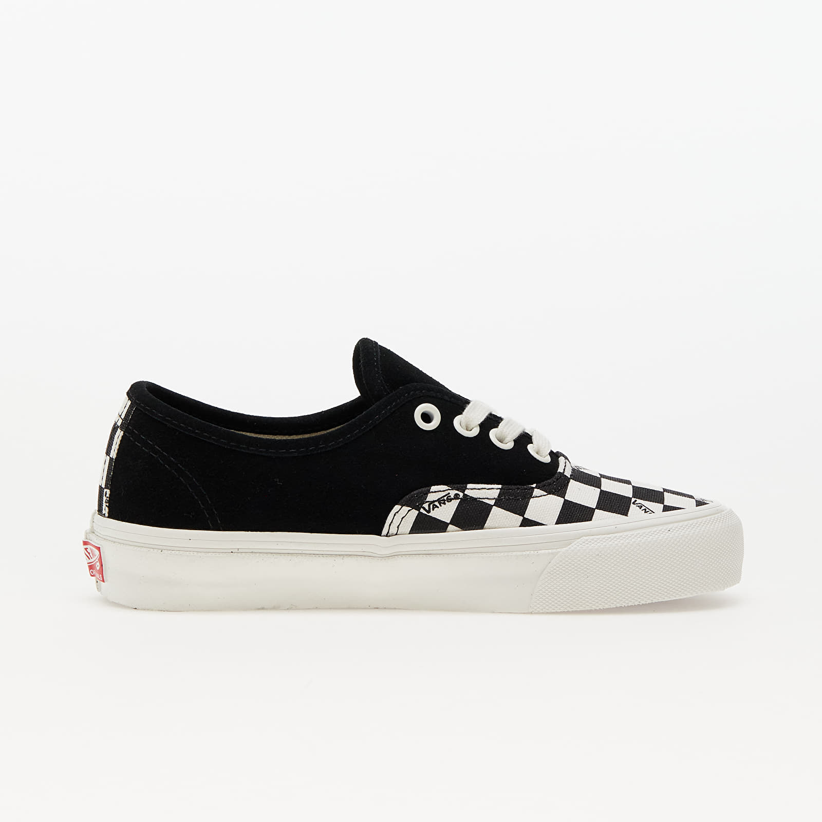 Men s shoes Vans Vault OG Authentic LX Suede Canvas Black
