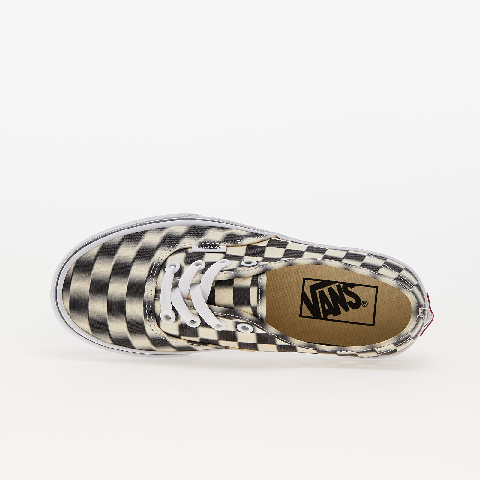 Men s shoes Vans Authentic Blur Check Black Classic Footshop