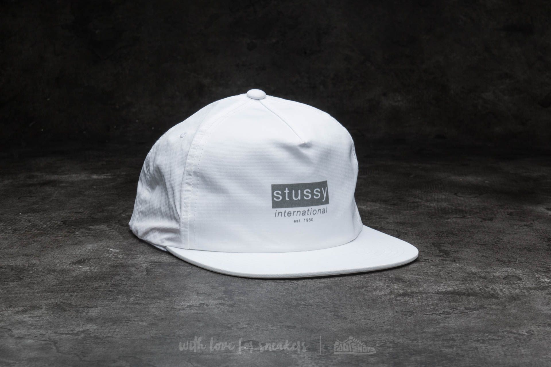 Kepurės Stüssy Reflective Tape Cap White