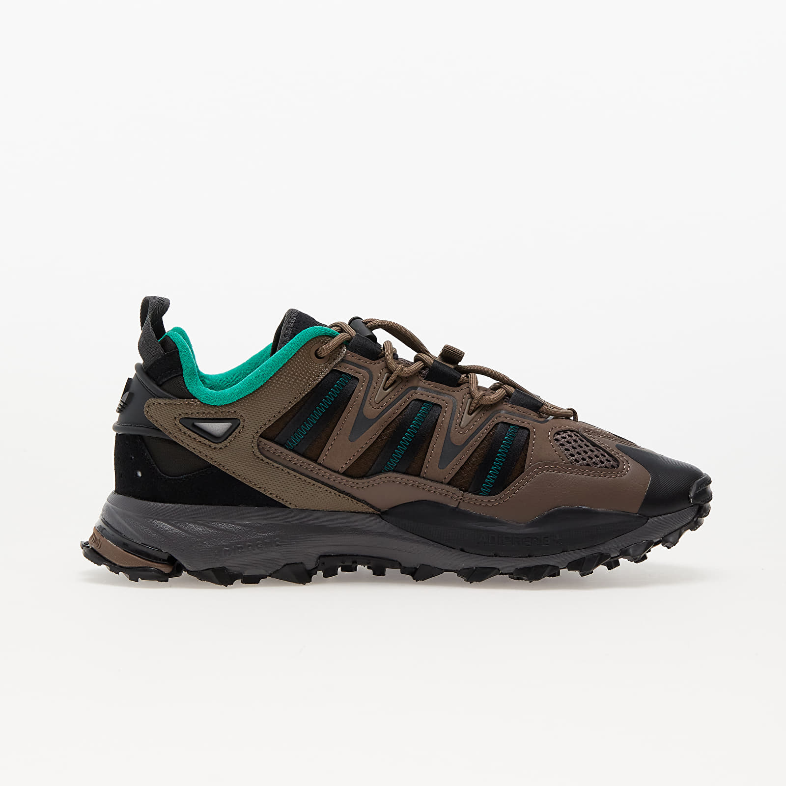 Ανδρικά παπούτσια adidas Hyperturf Earth Strata/ Core Black/ Collegiate Green
