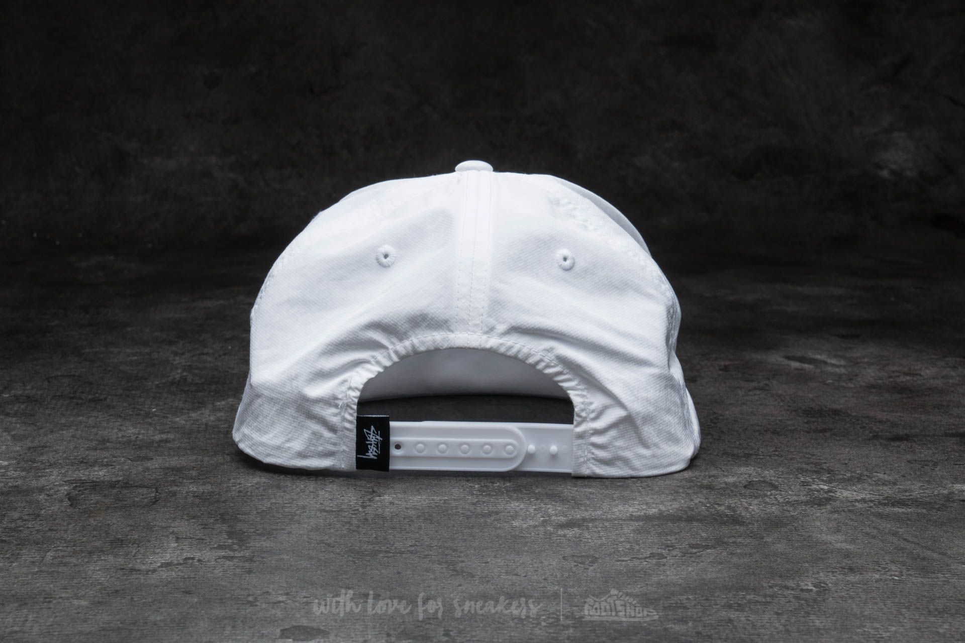 Kepurės Stüssy Reflective Tape Cap White