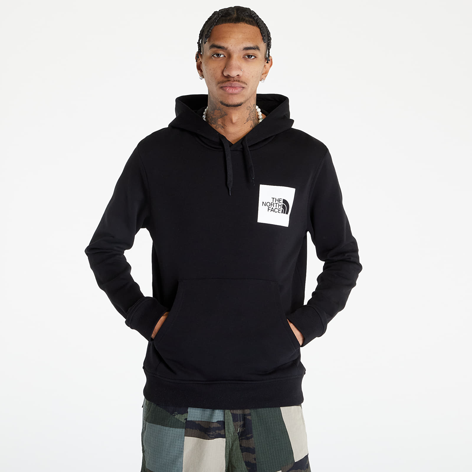 Mikiny a svetre The North Face M Fine Hoodie Tnf Black