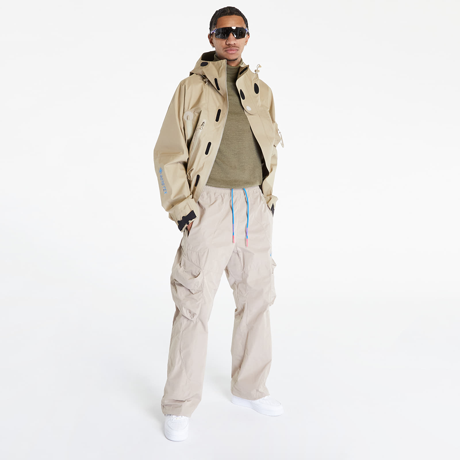 Off white khaki jacket deals