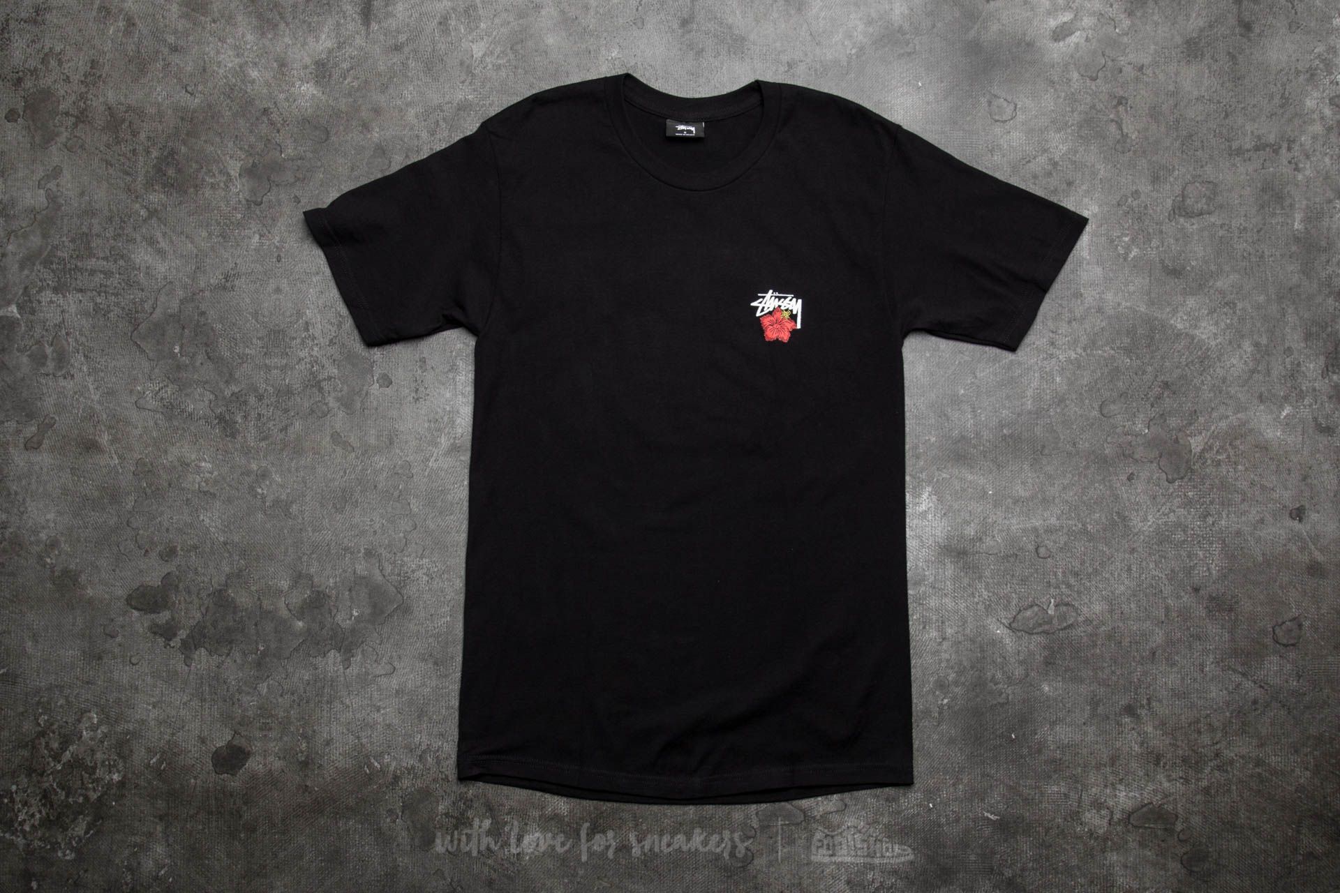 T-shirt Stüssy Cali Rose Tee Black
