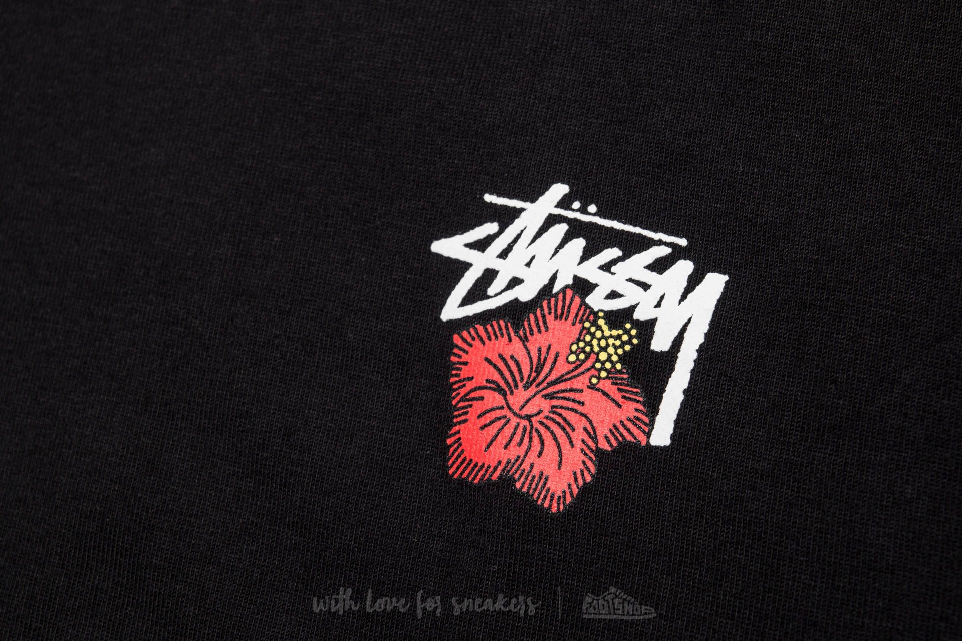 T-shirt Stüssy Cali Rose Tee Black