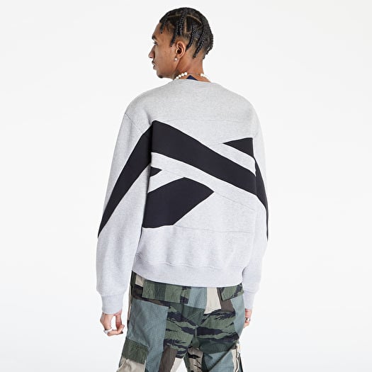Reebok clearance grey sweatshirt