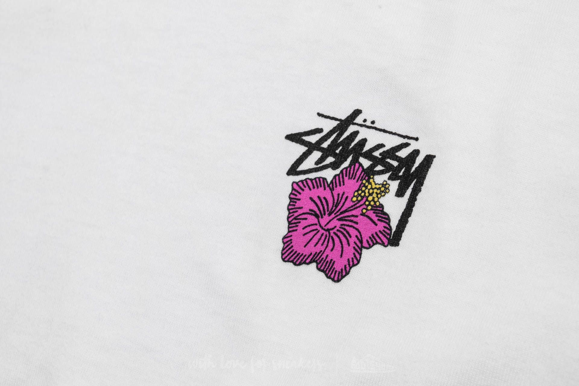 Camisetas Stüssy Cali Rose Tee White