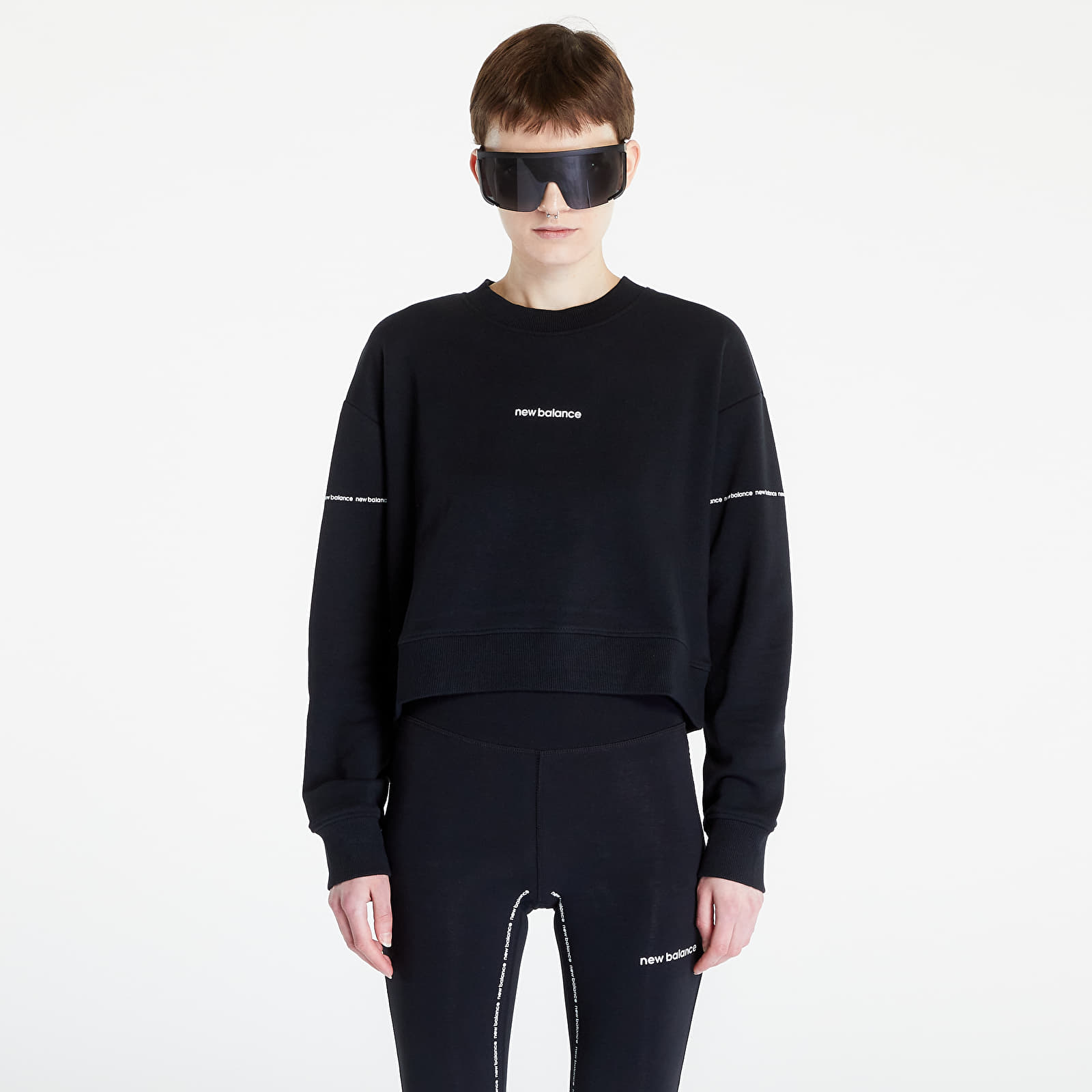 Sweatshirts New Balance Essentials Winter Crew Black