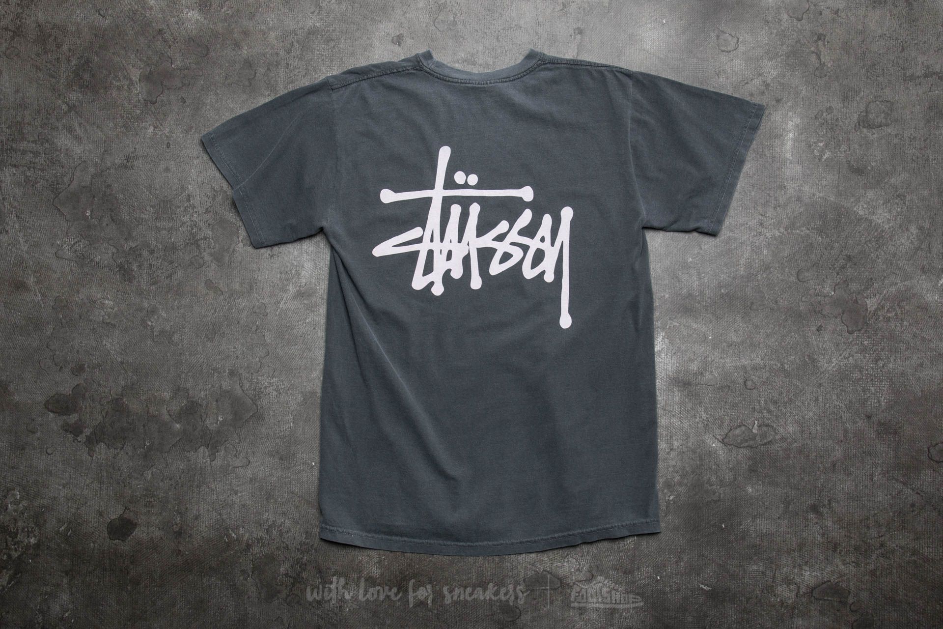 ★【STUSSY】★Basic Stussy Pigment Dyed LS T-Shir.t Grey★ Basic Stussy Pigment Dyed T-Shirt – Premier