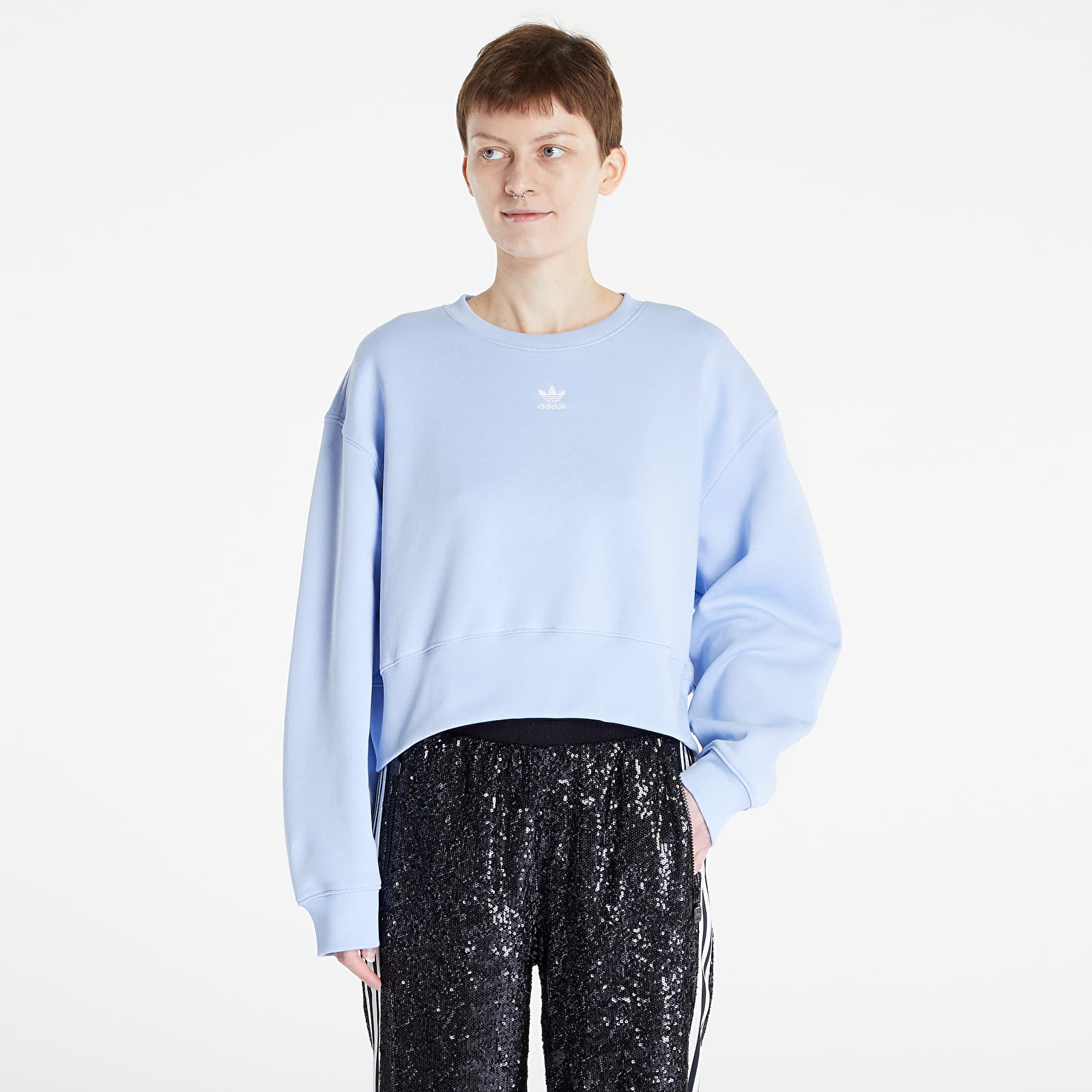 Hoodies and sweatshirts adidas Sweatshirt Light Blue Footshop