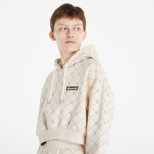 Beige ellesse hoodie new arrivals