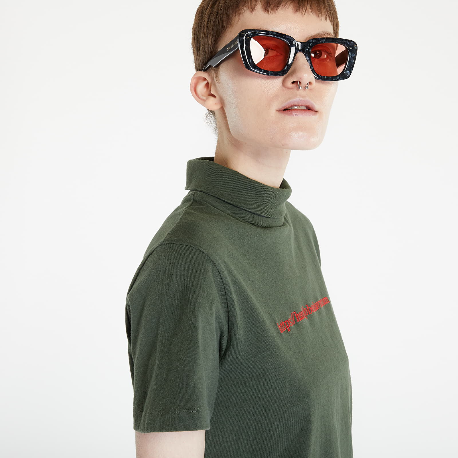 T-shirts Han Kjøbenhavn Collar Tee Army