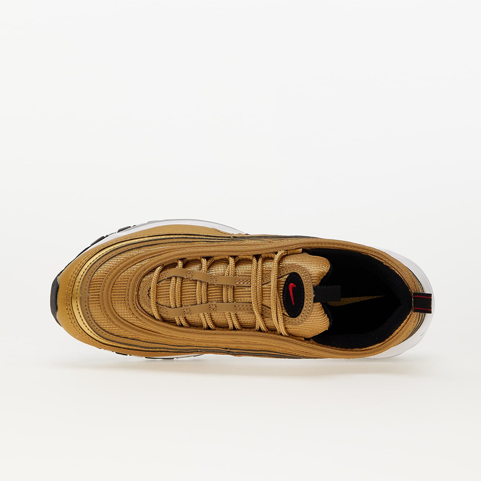 Scarpe uomo Nike Air Max 97 OG Metallic Gold Varsity Red Black White Footshop