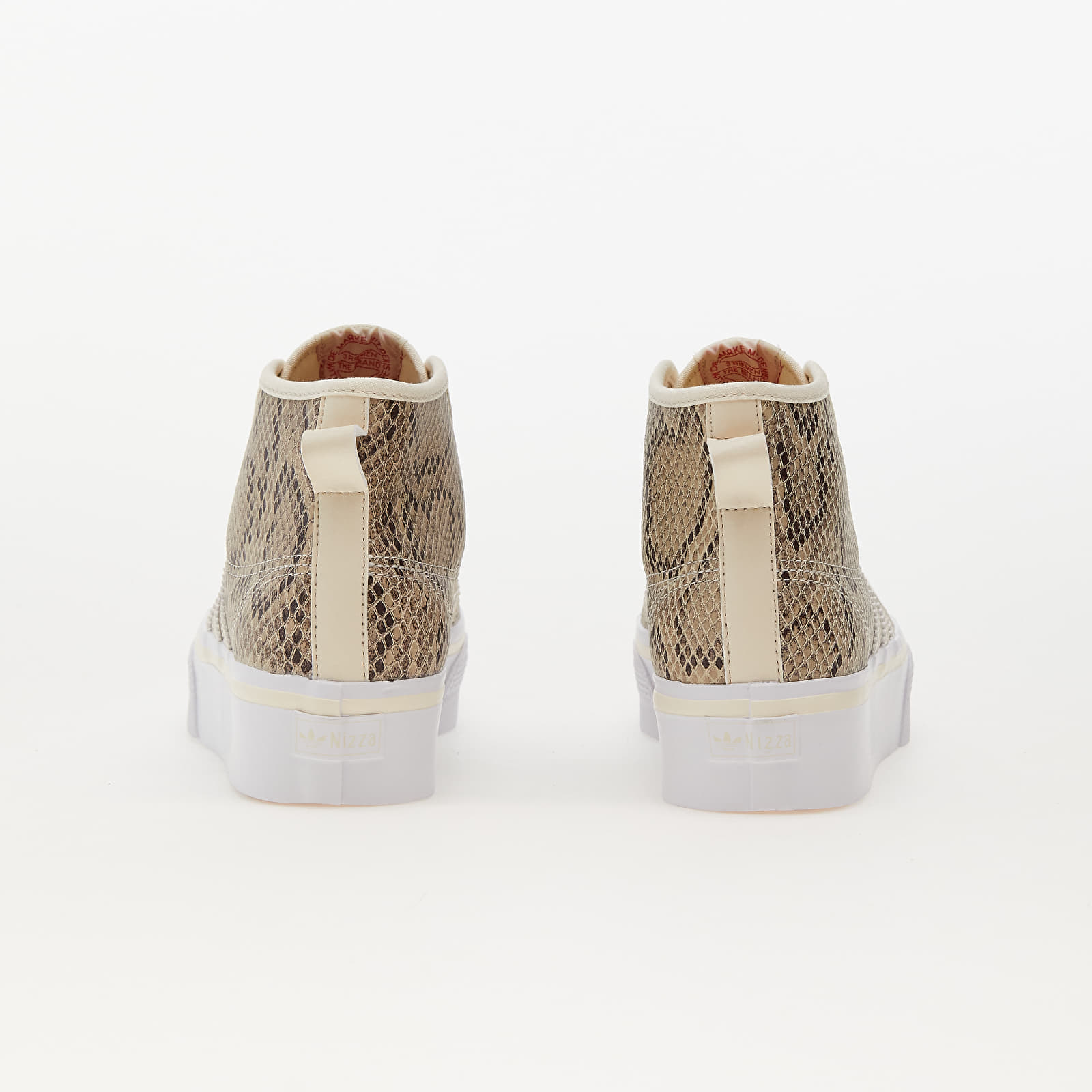 Buty damskie adidas Nizza Platform Mid W Wonder White/ Wonder White/ Core Black