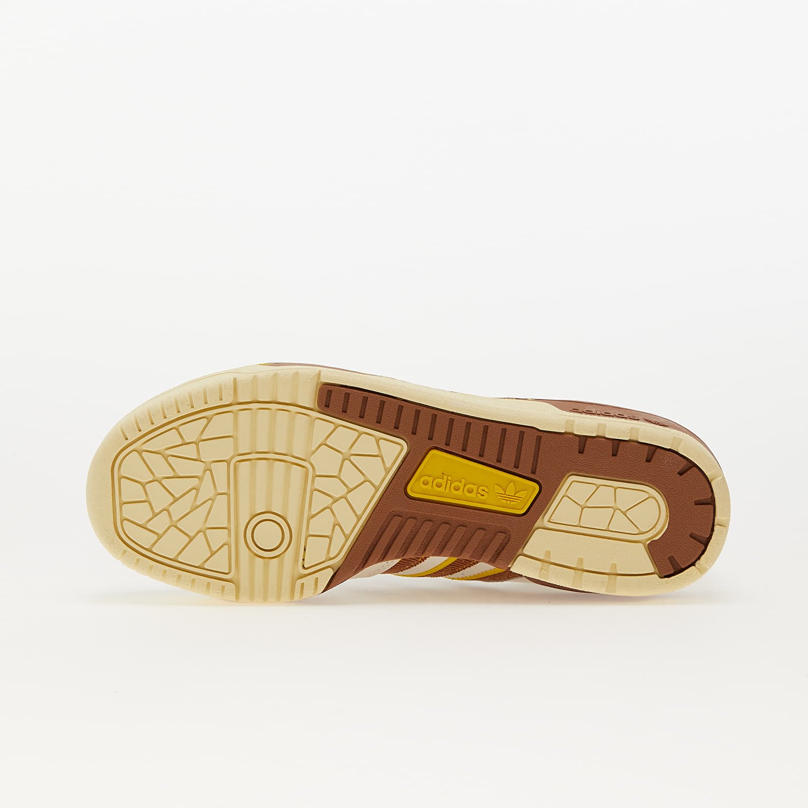 Férfi cipők adidas Rivalry Low 86 Core White/ Wild Brown/ Hazy Yellow