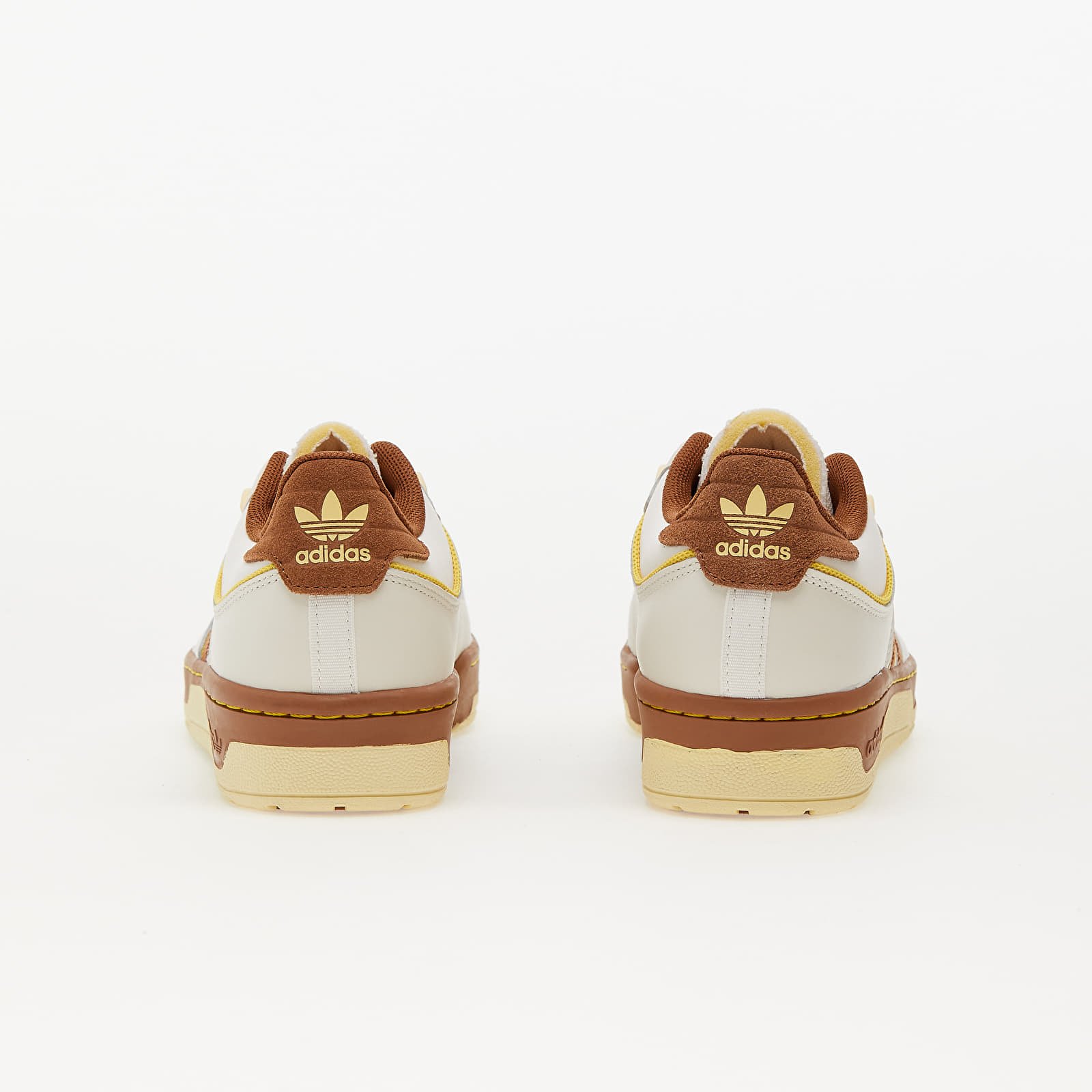 Férfi cipők adidas Rivalry Low 86 Core White/ Wild Brown/ Hazy Yellow