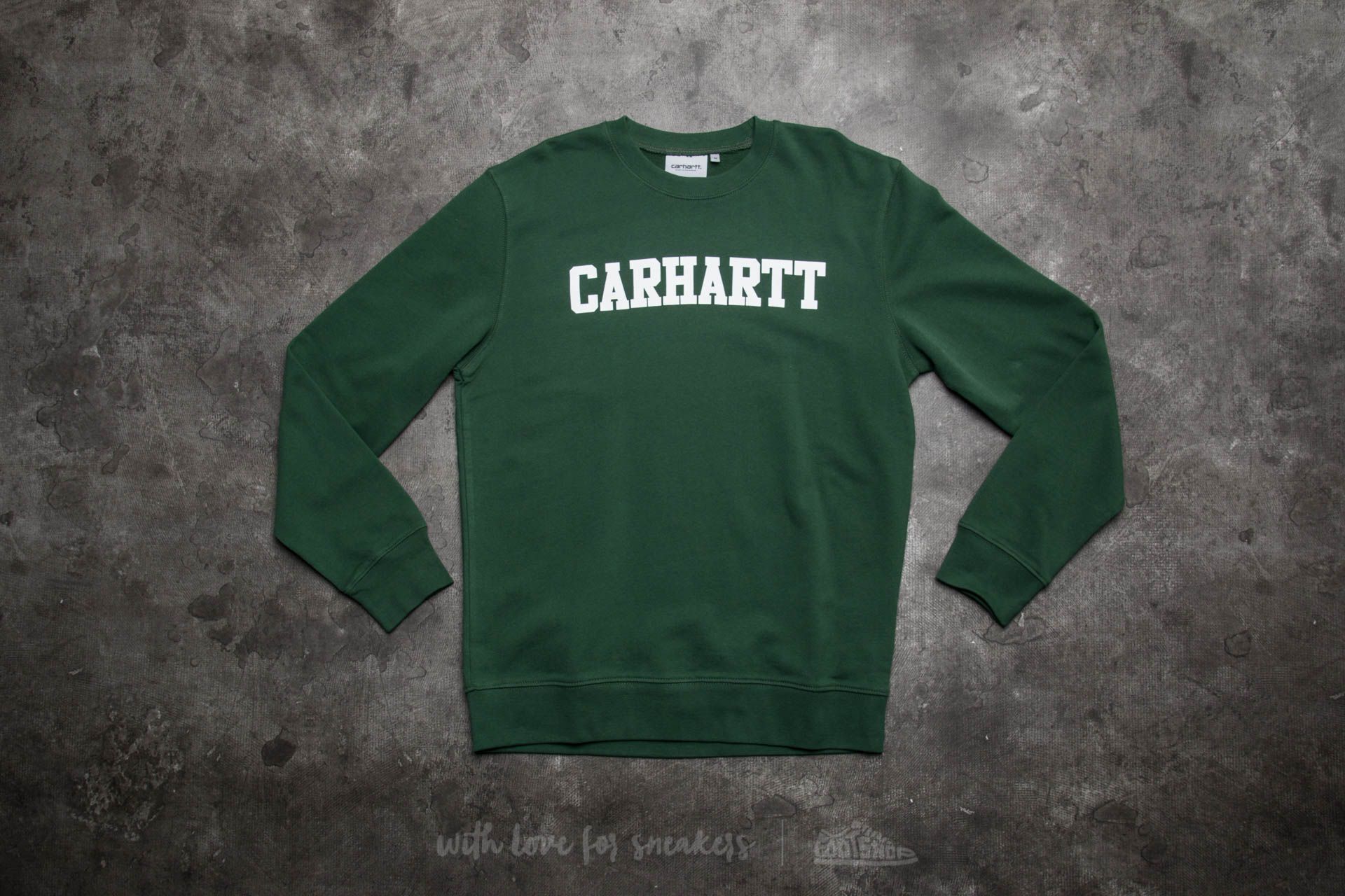 Hoodies and sweatshirts Carhartt WIP College Sweat Fir/ White