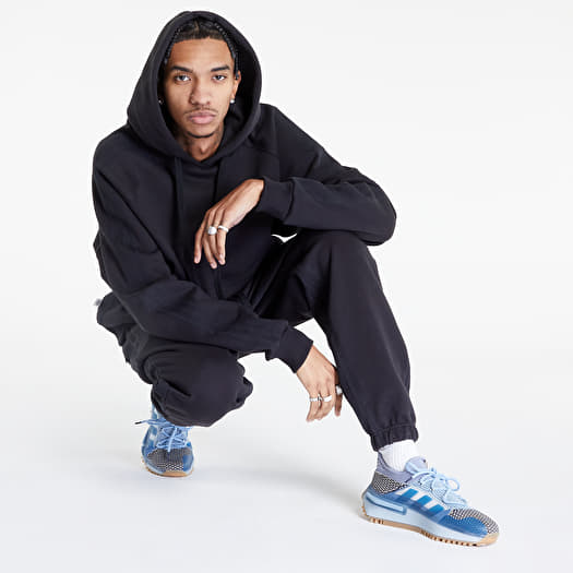 adidas Blue Version Essentials Men s Hoodie Black Footshop