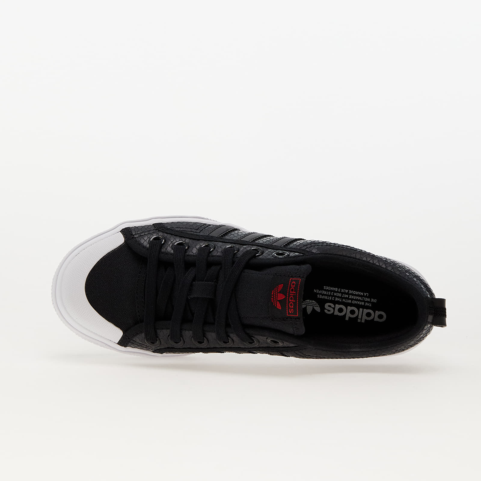 Zapatillas mujer adidas Nizza Platform W Core Black/ Core Black/ Grey Six