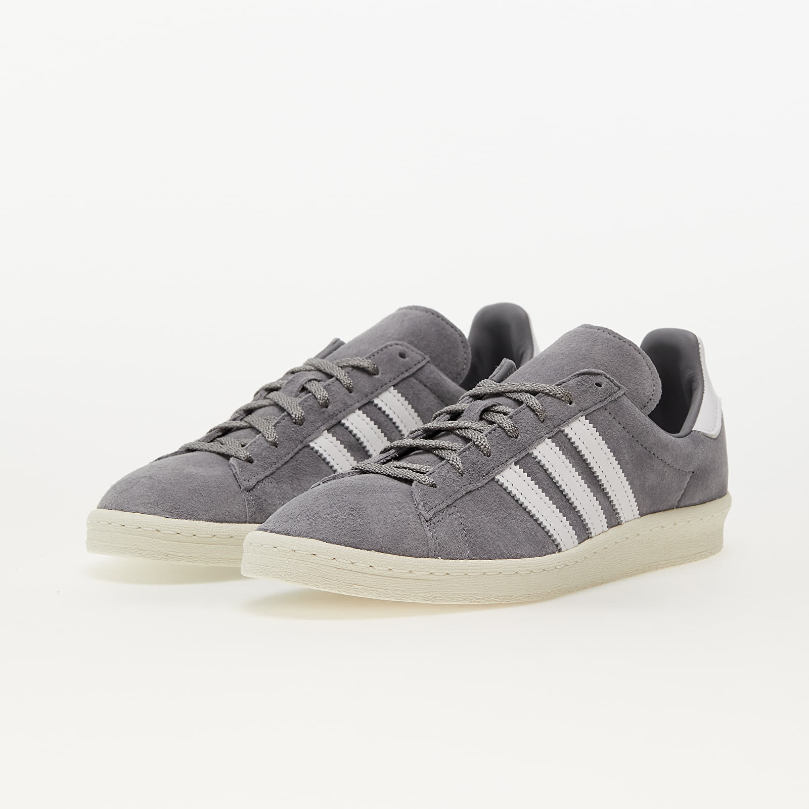 Männer adidas Campus 80s Grey/ Ftw White/ Off White