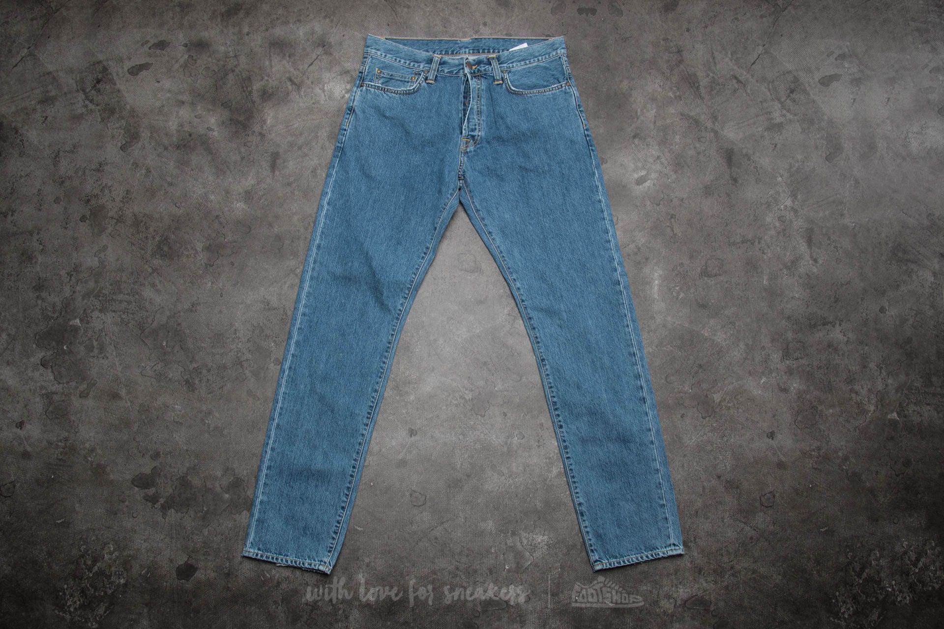 Pantalons Carhartt WIP Klondike Pant Blue Stone Washed