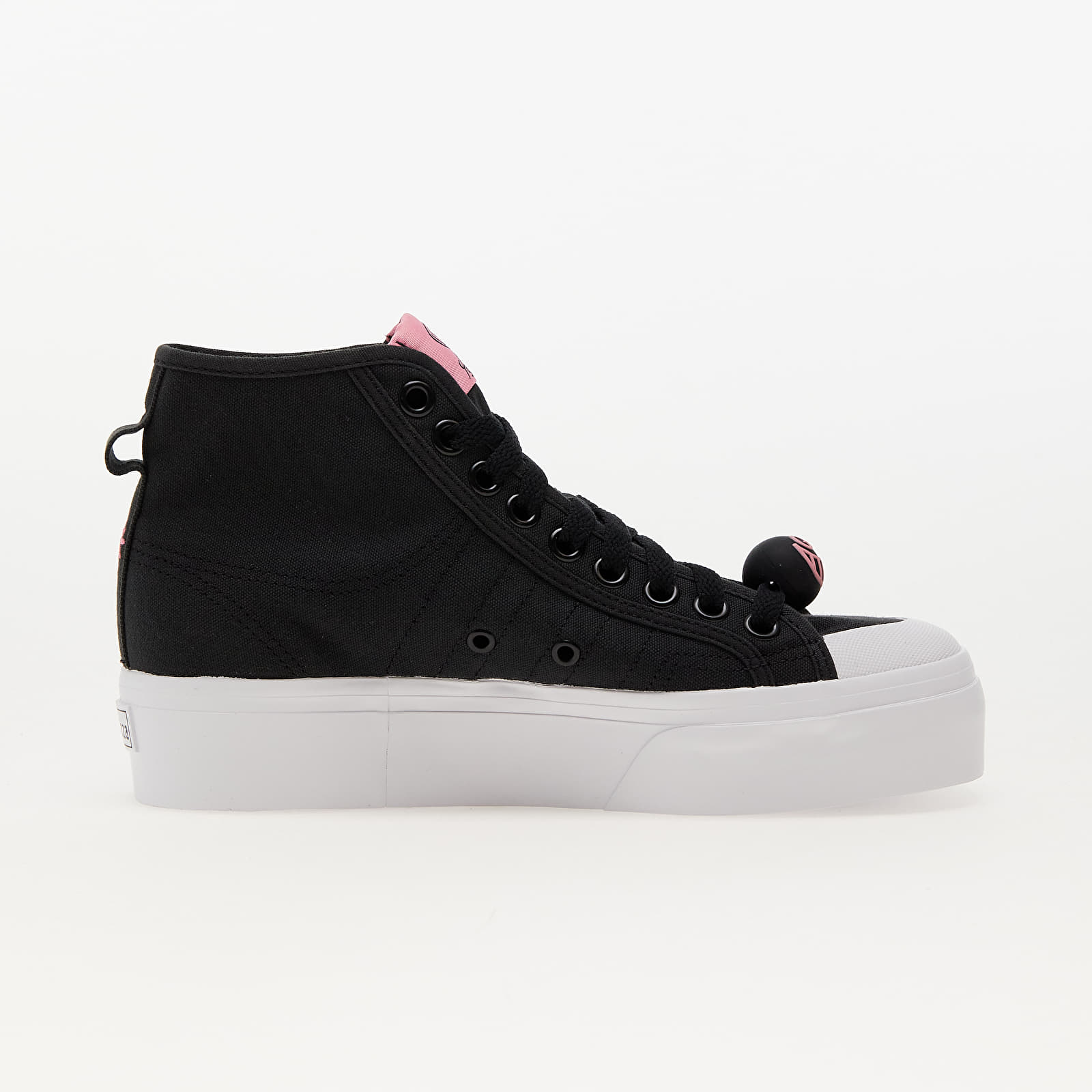 Damen Sneaker und Schuhe adidas Nizza Platform Mid W Core Black/ SEPIGL/ Ftw White