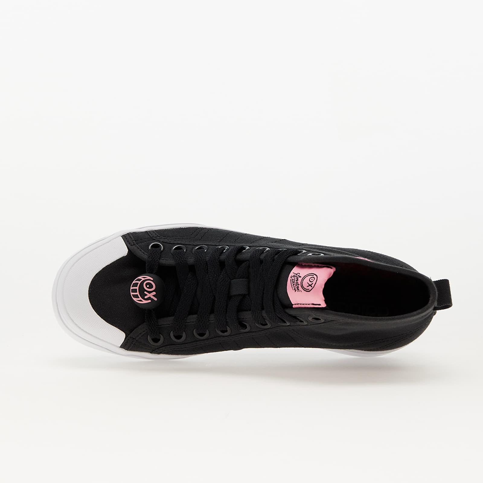 Damen Sneaker und Schuhe adidas Nizza Platform Mid W Core Black/ SEPIGL/ Ftw White