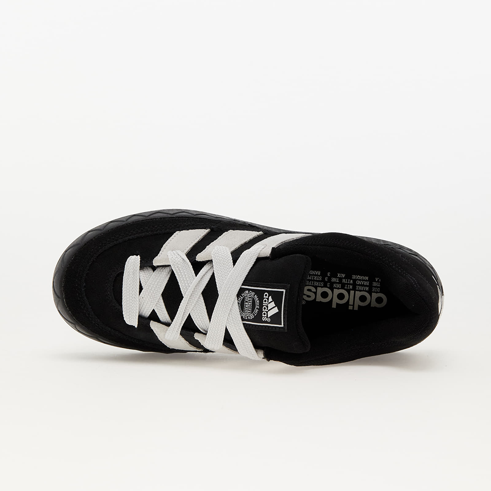 Men's shoes adidas Adimatic Core Black/ Crystal White/ Gum
