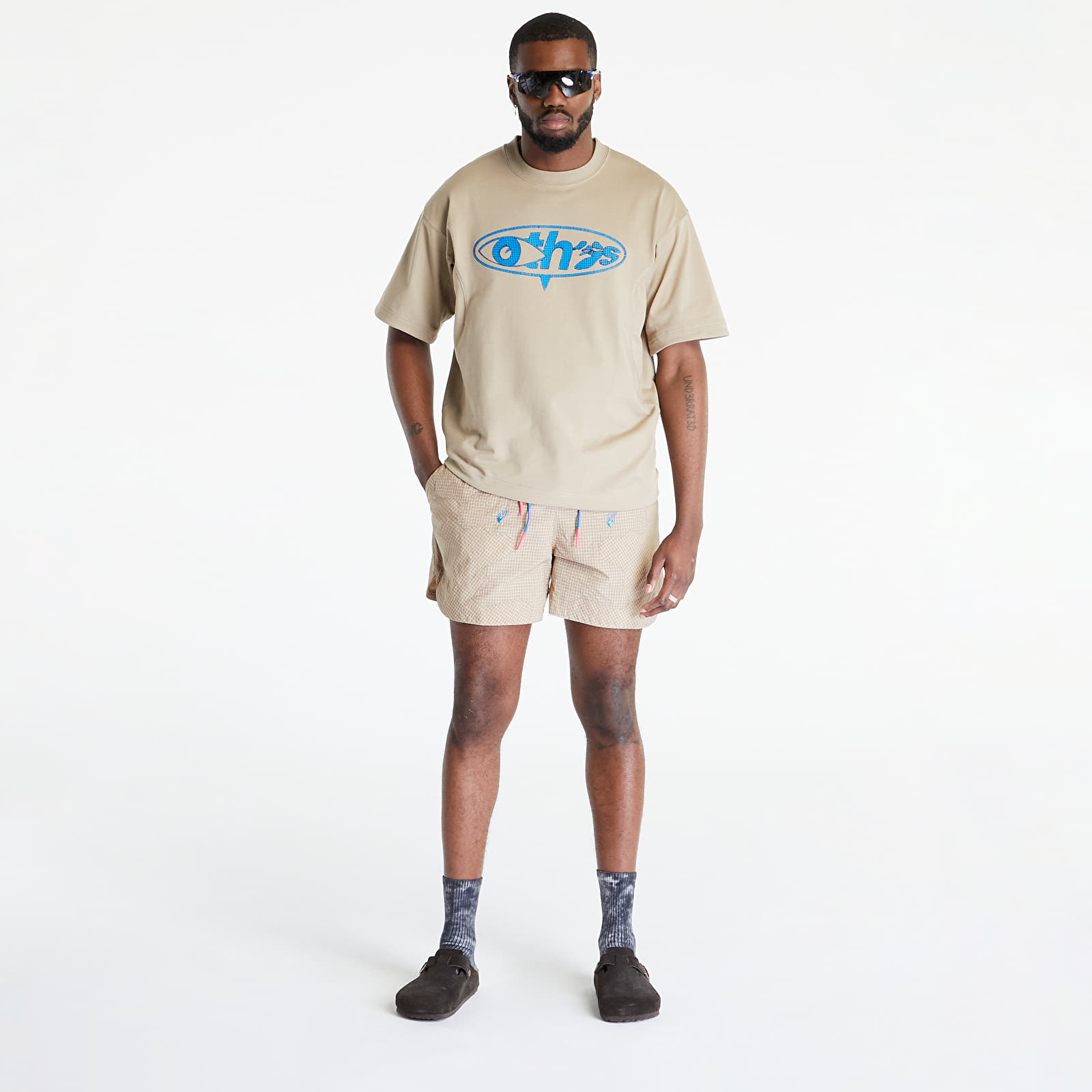 Shorts Nike x Off-White Knee Length Short Khaki (DN1702-247