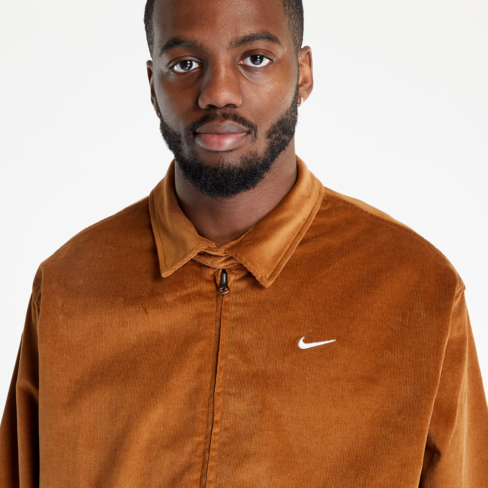 Jackets Nike Life Men's Harrington Jacket Ale Brown/ White