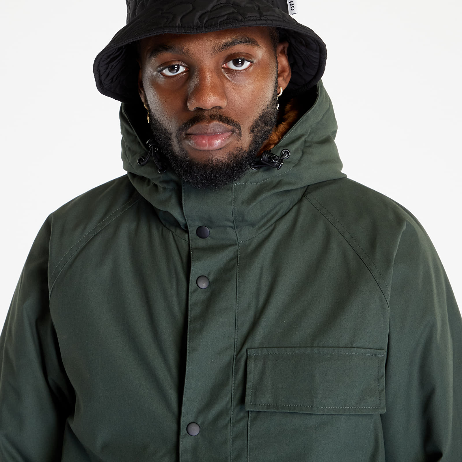 Striukės ir paltai Carhartt WIP Morden Jacket Boxwood / Tawny