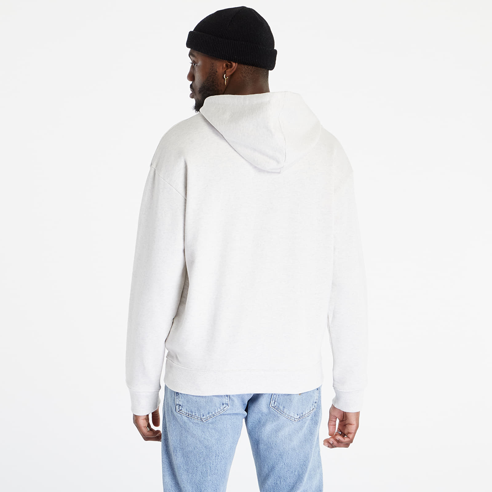Mikiny Reebok Classics Small Vector Hoodie Chalk Mel