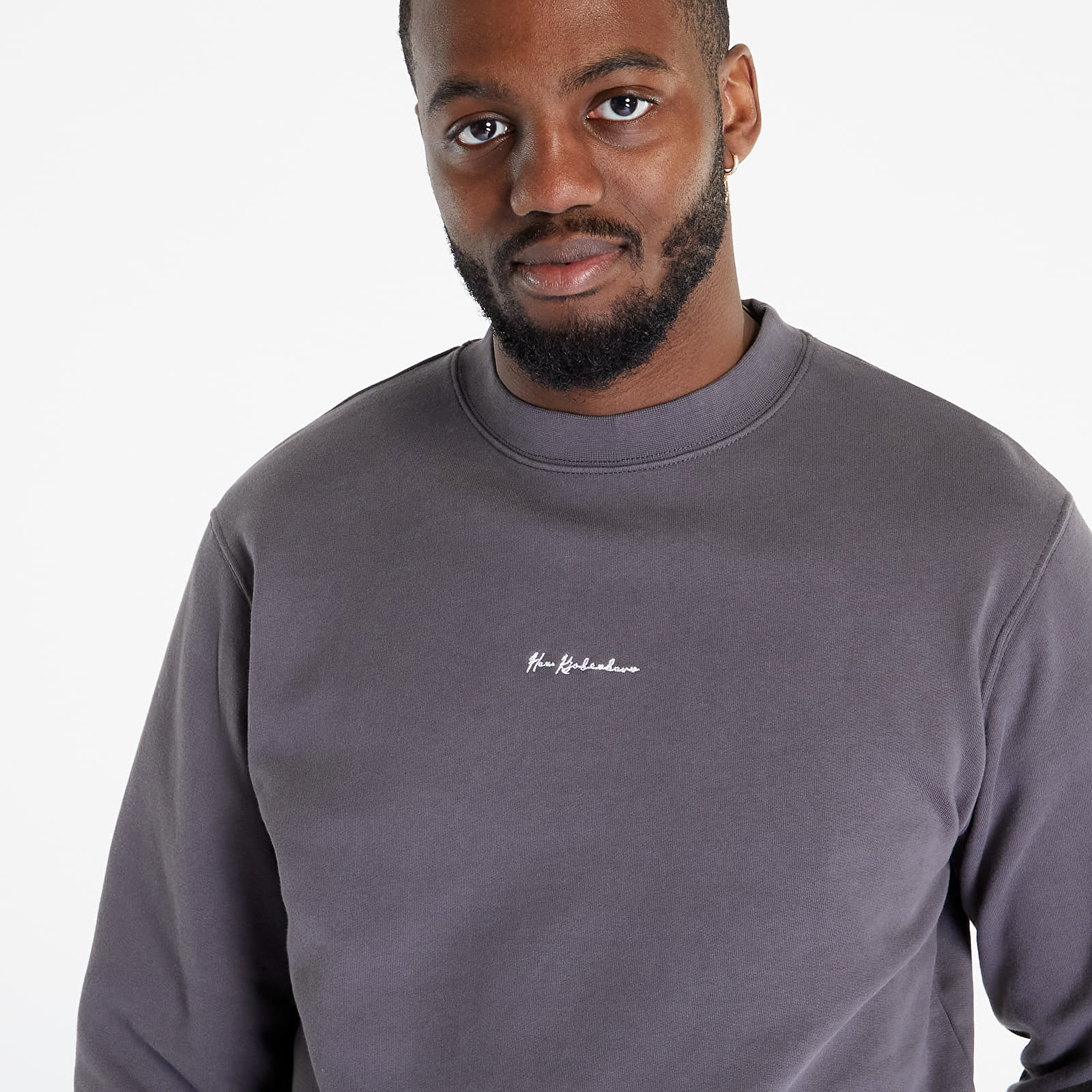 Bluzy Han Kjøbenhavn Casual Crewneck Dark Grey